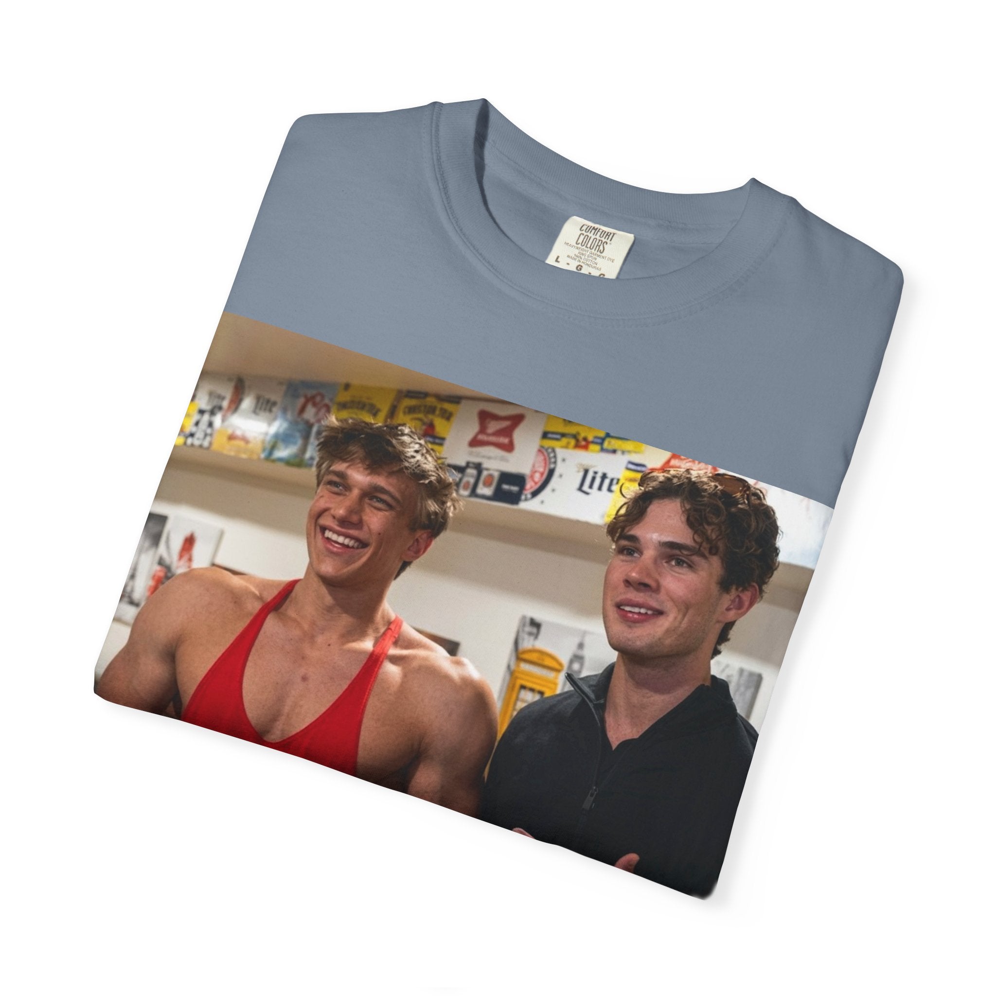 Frame Mogged T-Shirt — Meme Photo Graphic Tee