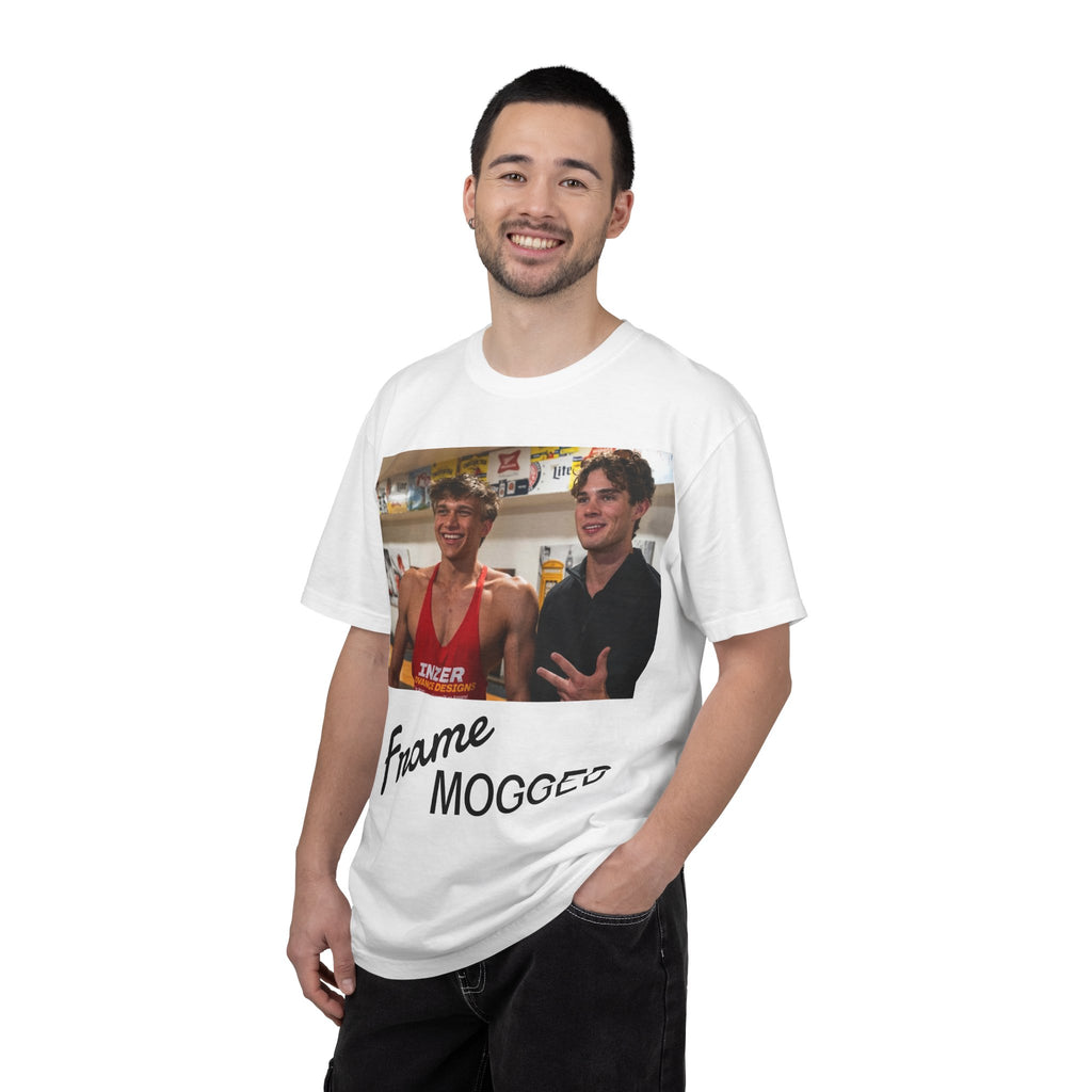 Frame Mogged T-Shirt — Meme Photo Graphic Tee