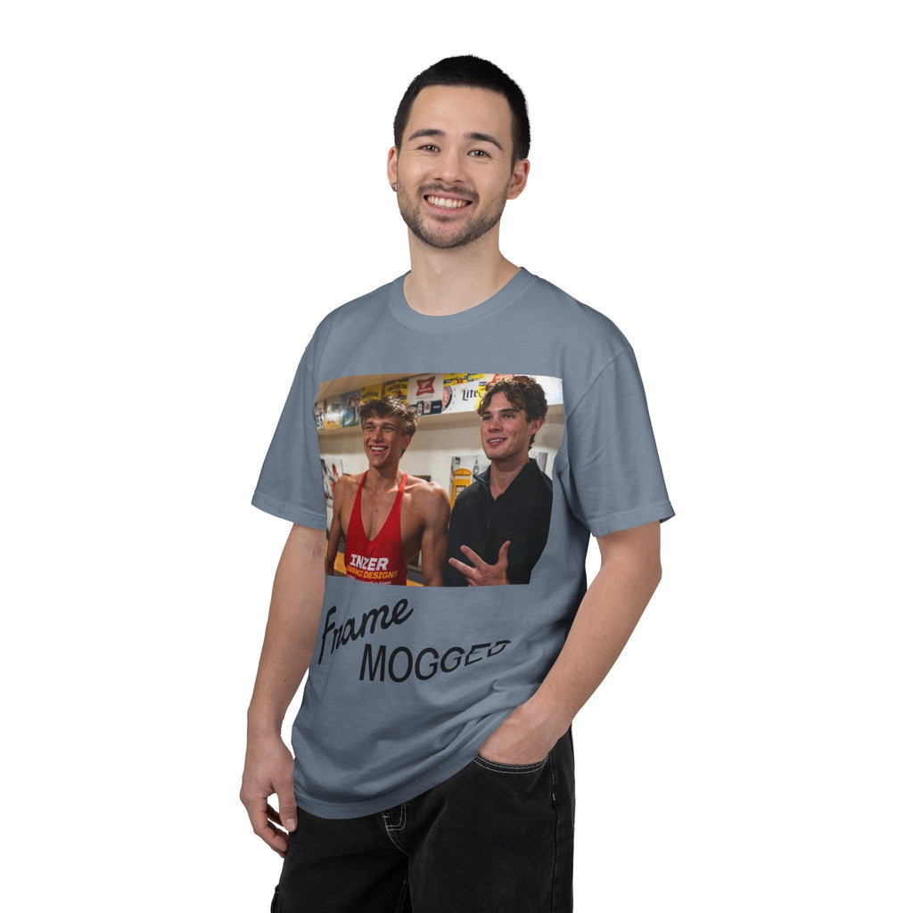 Frame Mogged T-Shirt — Meme Photo Graphic Tee