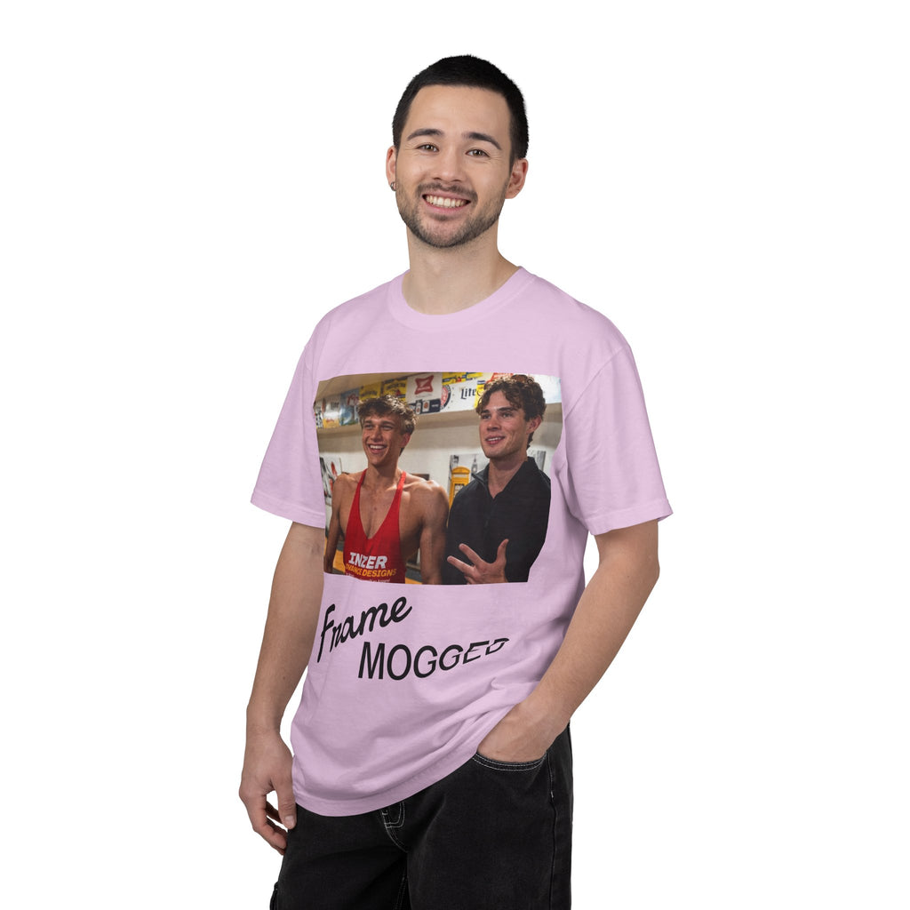 Frame Mogged T-Shirt — Meme Photo Graphic Tee