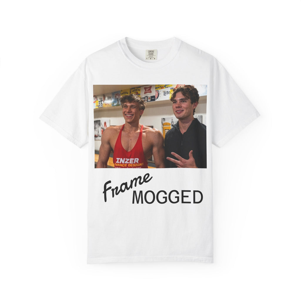 Frame Mogged T-Shirt — Meme Photo Graphic Tee