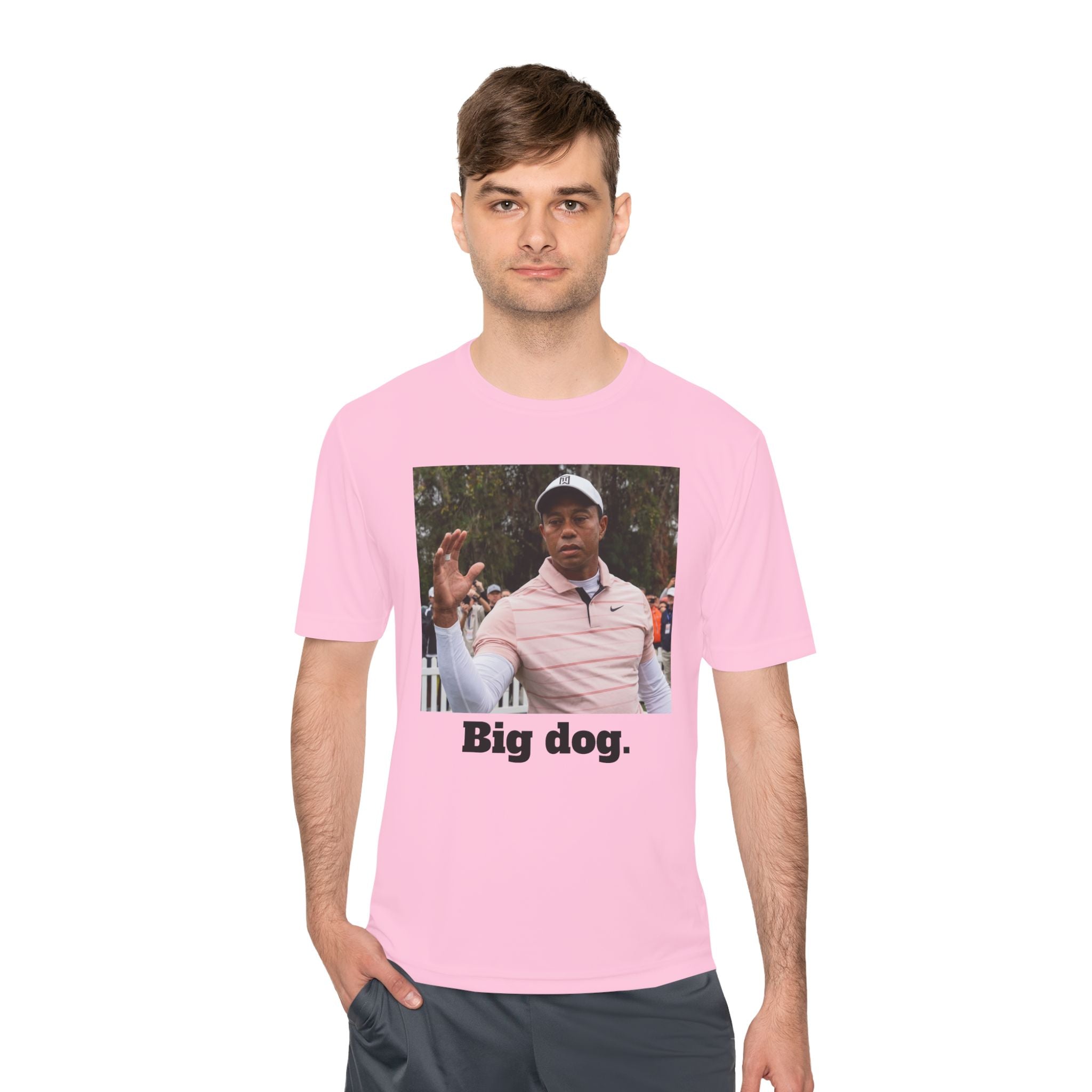 Big Dog Tee — Funny Tiger Woods Meme Golf T-Shirt