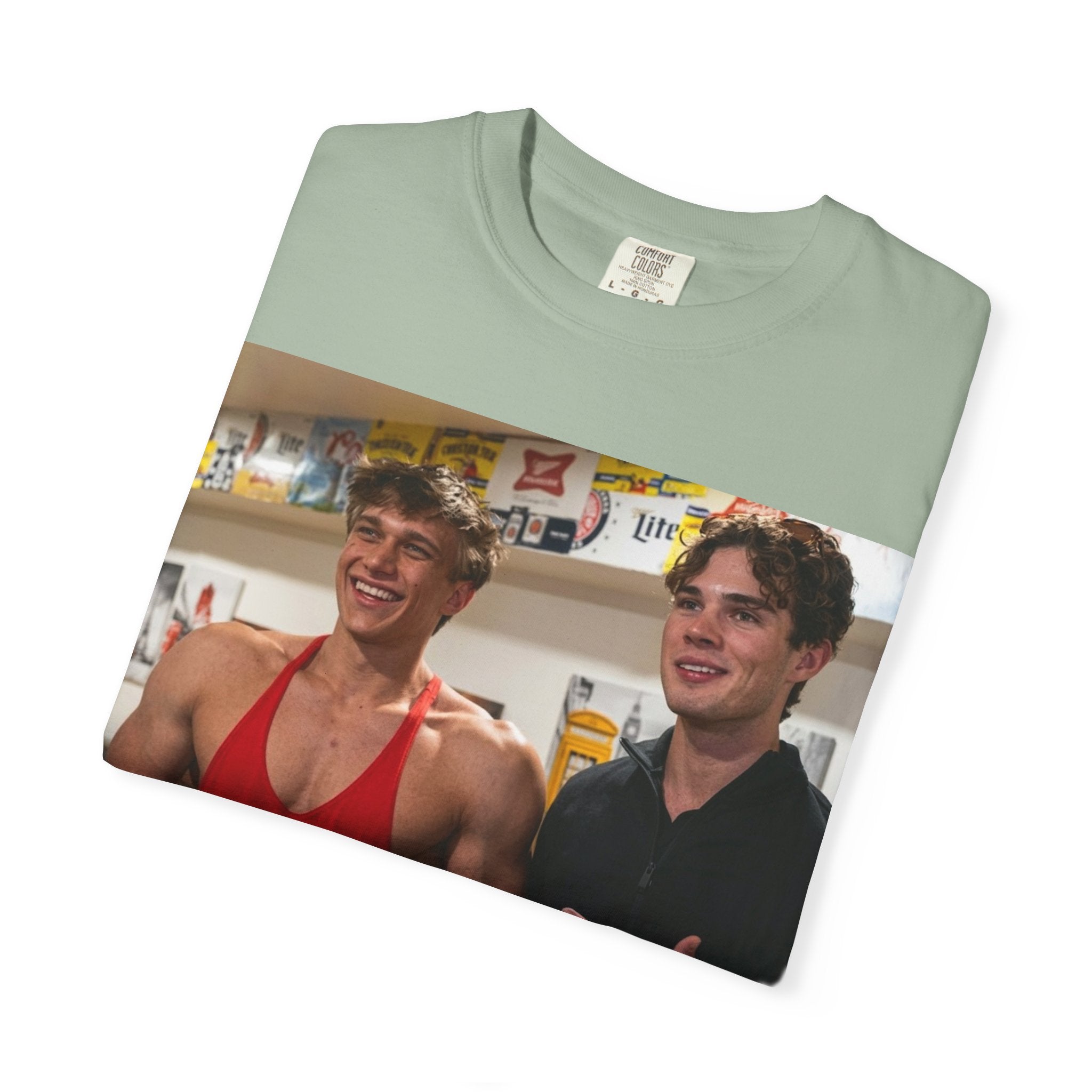 Frame Mogged T-Shirt — Meme Photo Graphic Tee