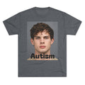 Autism Awareness Clavicular Mugshot - Portrait T‑Shirt