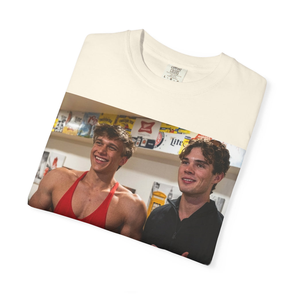 Frame Mogged T-Shirt — Meme Photo Graphic Tee